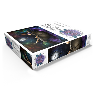 Worlds Away Stained Glass 500 Jigsaw Puzzle box view1