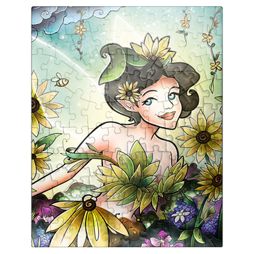puzzleplate Cyrus the Fairy of Summer - Mandie Manzano 100 Jigsaw Puzzle
