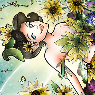 Cyrus the Fairy of Summer 500 Jigsaw Puzzle 3D Modell