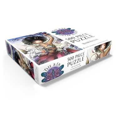 Eira the Fairy of Winter Stained Glass 500 Jigsaw Puzzle box view1