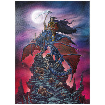 puzzleplate Dragon Reaper - Ed Beard Jr 1000 Jigsaw Puzzle