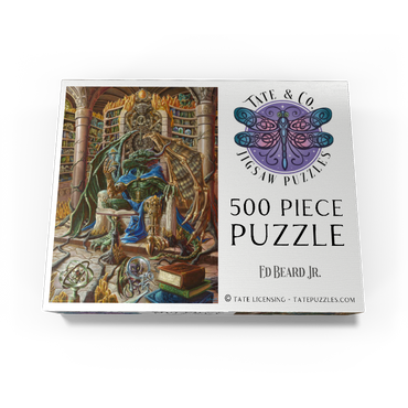 Kairos The Archivist Dragon - Ed Beard Jr 500 Jigsaw Puzzle box view3