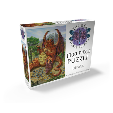 Lunch with a Toothpick Dragon - Ed Beard Jr 1000 Jigsaw Puzzle box view2