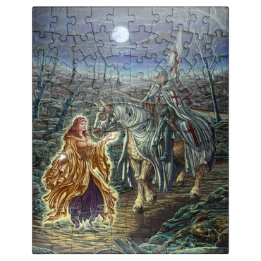 puzzleplate Perilous Forest Knight - Ed Beard Jr 100 Jigsaw Puzzle