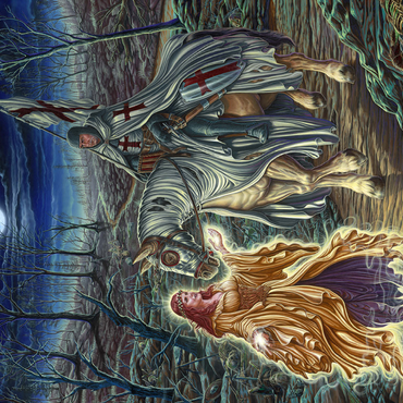 Perilous Forest Knight - Ed Beard Jr 500 Jigsaw Puzzle 3D Modell