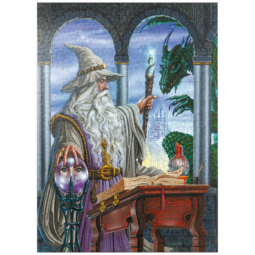 puzzleplate Wizard's Emissary - Ed Beard Jr 1000 Jigsaw Puzzle