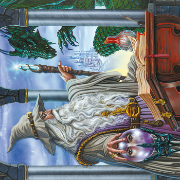 Wizard's Emissary - Ed Beard Jr 500 Jigsaw Puzzle 3D Modell