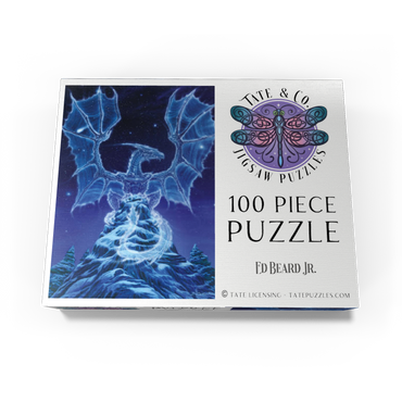 Caelestis Winter Spirit Dragon - Ed Beard Jr 100 Jigsaw Puzzle box view3