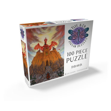 Dragon Lord's Magic Castle - Ed Beard Jr 100 Jigsaw Puzzle box view2