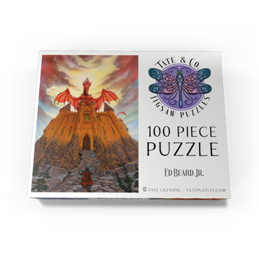 Dragon Lord's Magic Castle - Ed Beard Jr 100 Jigsaw Puzzle box view3