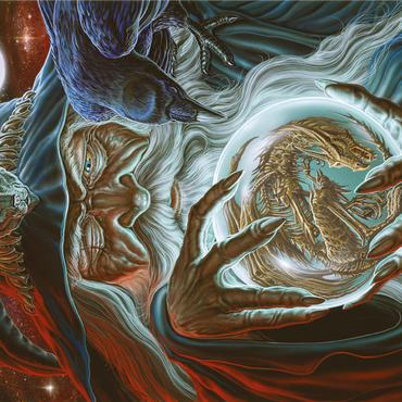 Dark Wizard - Ed Beard Jr 1000 Jigsaw Puzzle 3D Modell