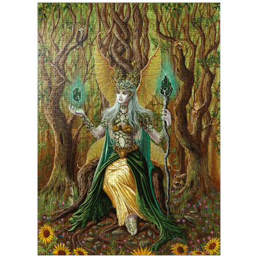 puzzleplate Earth Fairy Elemental - Ed Beard Jr 1000 Jigsaw Puzzle