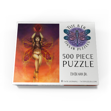Fire Fairy Elemental - Ed Beard Jr 500 Jigsaw Puzzle box view3