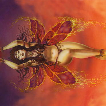 Fire Fairy Elemental - Ed Beard Jr 500 Jigsaw Puzzle 3D Modell