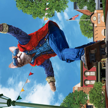 Cat to The Fututre Movie Cats - Vincent Hie 100 Jigsaw Puzzle 3D Modell