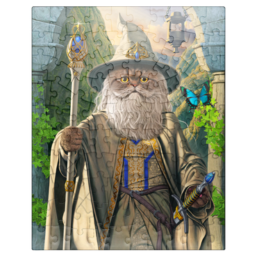 puzzleplate Catdalf the White Movie Cats - Vincent Hie 100 Jigsaw Puzzle