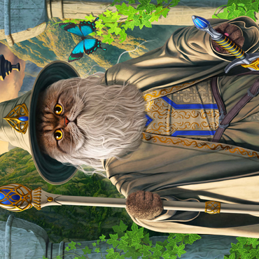 Catdalf the White Movie Cats - Vincent Hie 500 Jigsaw Puzzle 3D Modell