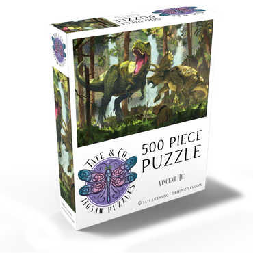 Protection Dinosaurs - Vincent Hie 500 Jigsaw Puzzle box view2