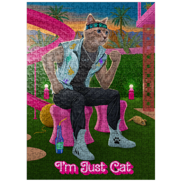 puzzleplate I'm just Cat Movie Cats - Vincent Hie 500 Jigsaw Puzzle