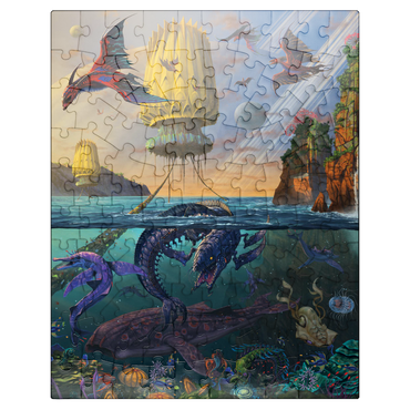puzzleplate Cyris Alien World - Vincent Hie 100 Jigsaw Puzzle