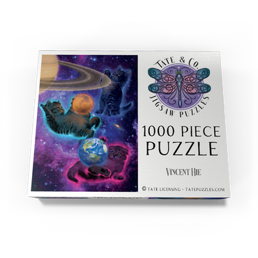 Cosmic Kittens Space - Vincent Hie 1000 Jigsaw Puzzle box view3