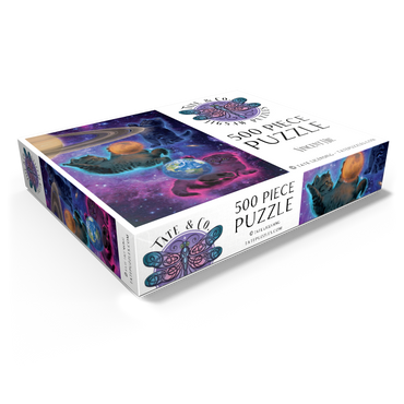 Cosmic Kittens Space - Vincent Hie 500 Jigsaw Puzzle box view1