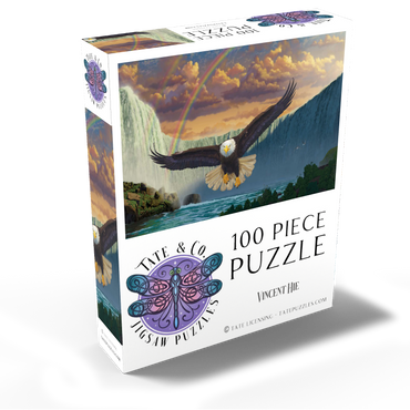 Niagara Falls Eagle - Vincent Hie 100 Jigsaw Puzzle box view2