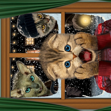 Home Alone Kitten Movie Cats - Vincent Hie 500 Jigsaw Puzzle 3D Modell