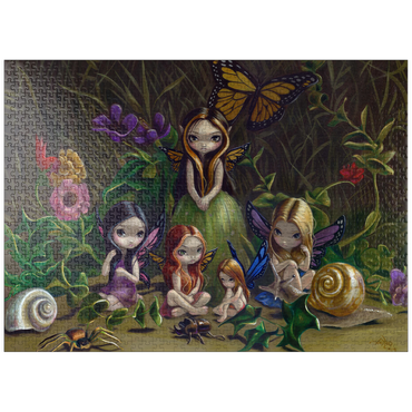 puzzleplate A Gathering of Fairies - Jasmine Becket-Griffith 1000 Jigsaw Puzzle