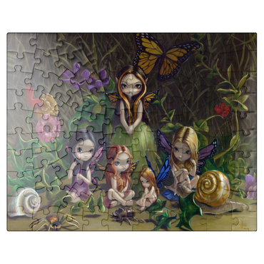 puzzleplate A Gathering of Fairies - Jasmine Becket-Griffith 100 Jigsaw Puzzle