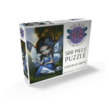 Blue Willow Fairy - Jasmine Becket-Griffith 500 Jigsaw Puzzle box view2