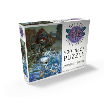 Ninja Dragonlings III - Jasmine Becket-Griffith 500 Jigsaw Puzzle box view2