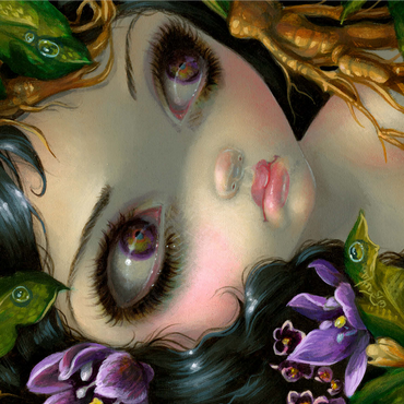 Poisonous Beauties 14 - Jasmine Becket-Griffith 1000 Jigsaw Puzzle 3D Modell