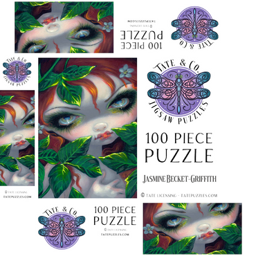 Poisonous Beauties 4 - Jasmine Becket-Griffith 100 Jigsaw Puzzle box 3D Modell