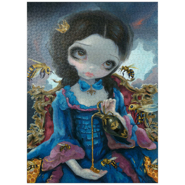 puzzleplate Queen of Bees - Jasmine Becket-Griffith 1000 Jigsaw Puzzle