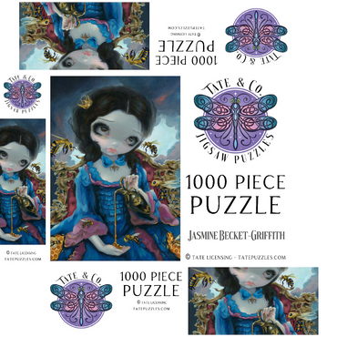 Queen of Bees - Jasmine Becket-Griffith 1000 Jigsaw Puzzle box 3D Modell