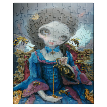 puzzleplate Queen of Bees - Jasmine Becket-Griffith 100 Jigsaw Puzzle