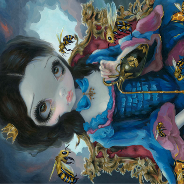 Queen of Bees - Jasmine Becket-Griffith 100 Jigsaw Puzzle 3D Modell