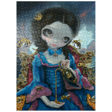 puzzleplate Queen of Bees - Jasmine Becket-Griffith 500 Jigsaw Puzzle