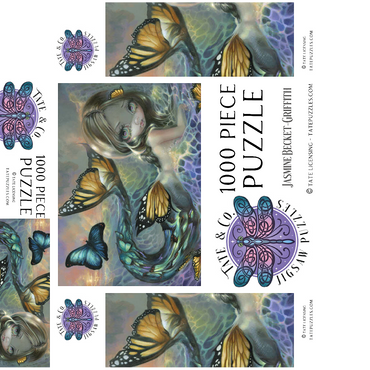 Sea Monarch Mermaid - Jasmine Becket-Griffith 1000 Jigsaw Puzzle box 3D Modell