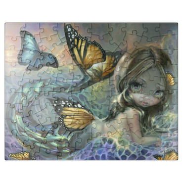 puzzleplate Sea Monarch Mermaid - Jasmine Becket-Griffith 100 Jigsaw Puzzle