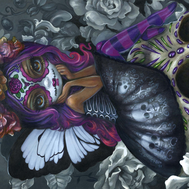 Day of the Dead Fairy - Jasmine Becket-Griffith 500 Jigsaw Puzzle 3D Modell