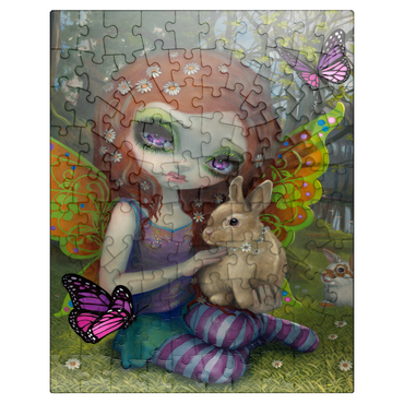 puzzleplate Spring Fairy - Jasmine Becket-Griffith 100 Jigsaw Puzzle