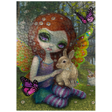 puzzleplate Spring Fairy - Jasmine Becket-Griffith 500 Jigsaw Puzzle