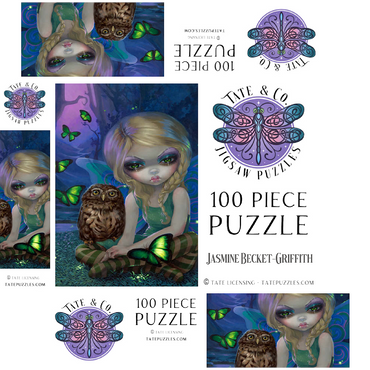 Summer Fairy - Jasmine Becket-Griffith 100 Jigsaw Puzzle box 3D Modell