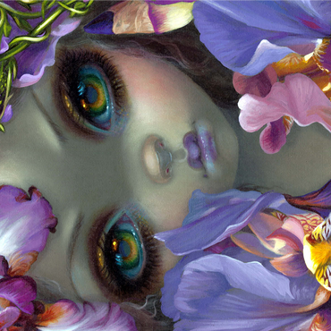 The Language of Flowers 3 - Jasmine Becket-Griffith 1000 Jigsaw Puzzle 3D Modell