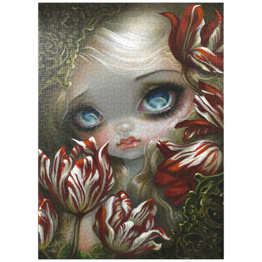 puzzleplate The Language of Flowers 4 - Jasmine Becket-Griffith 1000 Jigsaw Puzzle