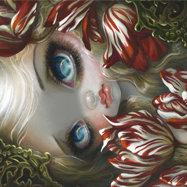 The Language of Flowers 4 - Jasmine Becket-Griffith 1000 Jigsaw Puzzle 3D Modell