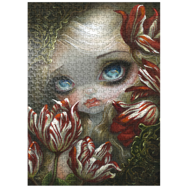 puzzleplate The Language of Flowers 4 - Jasmine Becket-Griffith 500 Jigsaw Puzzle