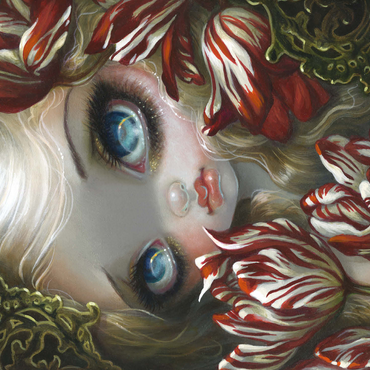 The Language of Flowers 4 - Jasmine Becket-Griffith 500 Jigsaw Puzzle 3D Modell